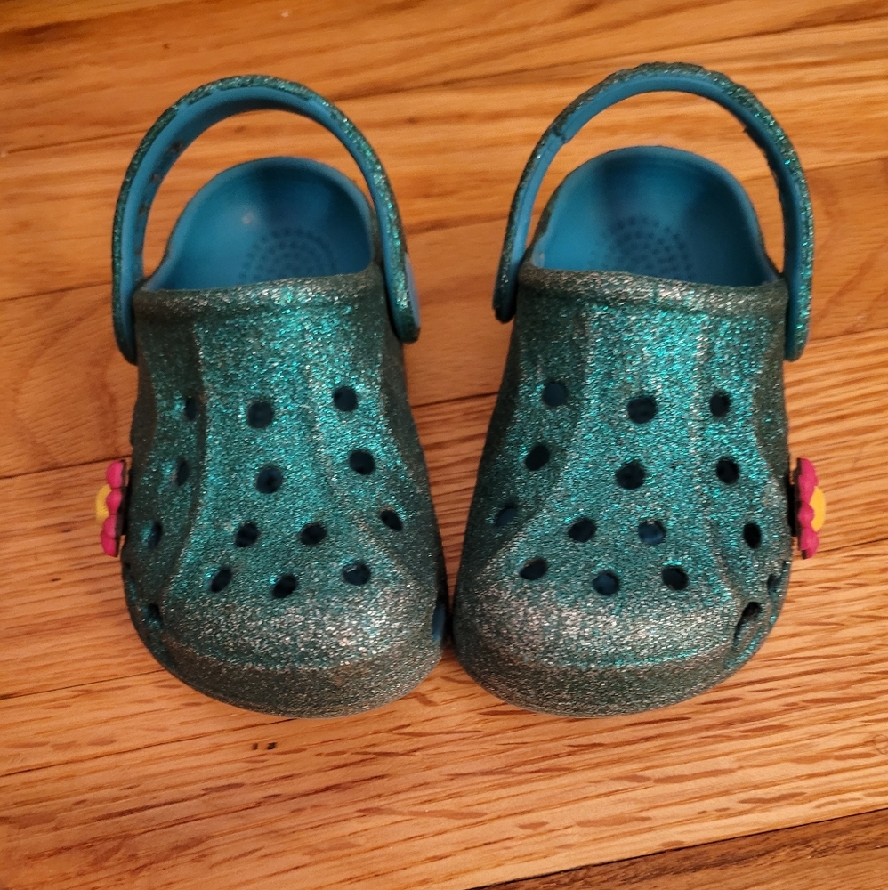 Glitter Crocs